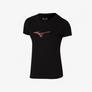 Mizuno ATHLETIC RB TEE Svarte | NO_MZN27893