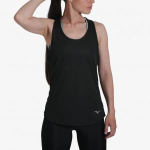 Mizuno DRY AEROFLOW TANK Svarte | NO_MZN26568