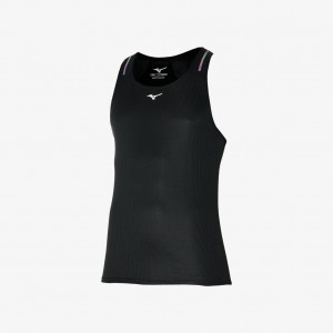 Mizuno DRY AEROFLOW TANK Svarte | NO_MZN78796