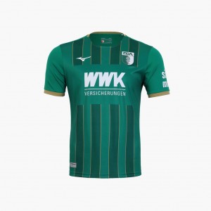 Mizuno FC AUGSBURG 2023/24 AWAY JERSEY Grønn | NO_MZN83305