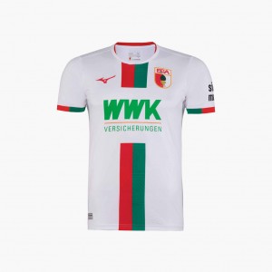 Mizuno FC AUGSBURG 2023/24 HOME JERSEY Hvite | NO_MZN45900