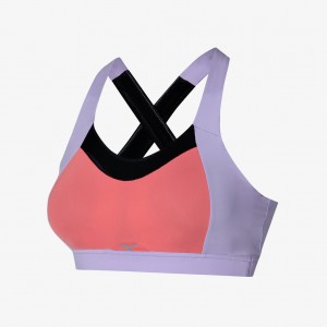 Mizuno HIGH SUPPORT BRA Rød Lilla | NO_MZN17666