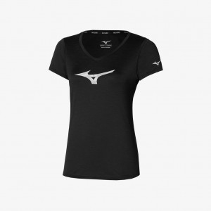 Mizuno IMPULSE RB TEE Svarte | NO_MZN75026