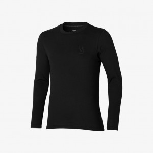 Mizuno LONG SLEEVE SHIRT SR4 Svarte | NO_MZN92182