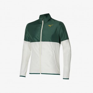 Mizuno PRINTED JACKET Grønn Hvite | NO_MZN54573