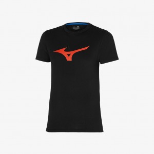 Mizuno RB LOGO TEE Svarte | NO_MZN56187