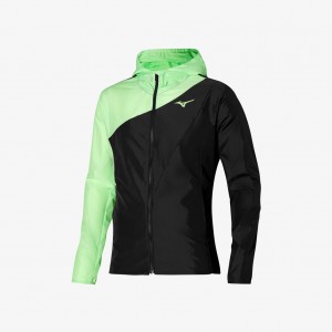 Mizuno RELEASE SWEAT JACKET Grønn Svarte | NO_MZN67409