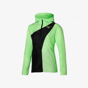 Mizuno RELEASE SWEAT JACKET Grønn Svarte | NO_MZN78538