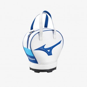 Mizuno TOUR PRACTICE BALL BAG Hvite Blå | NO_MZN36402