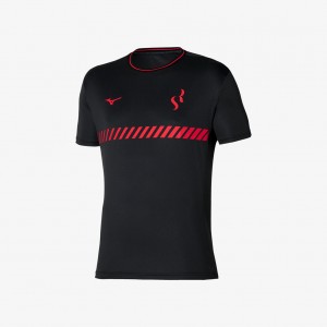 Mizuno TRAINING TEE SR4 Svarte | NO_MZN34642