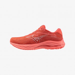 Mizuno WAVE RIDER 27 REACH BEYOND (U) Rød | NO_MZN50615