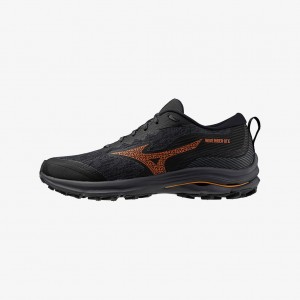 Mizuno WAVE RIDER GTX 2E WIDE Svarte | NO_MZN73619