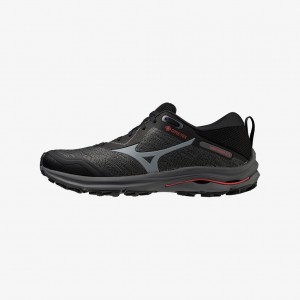 Mizuno WAVE RIDER GTX 2E WIDE Svarte | NO_MZN40626