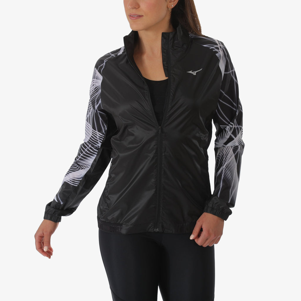 Mizuno AERO JACKET Svarte | NO_MZN79621