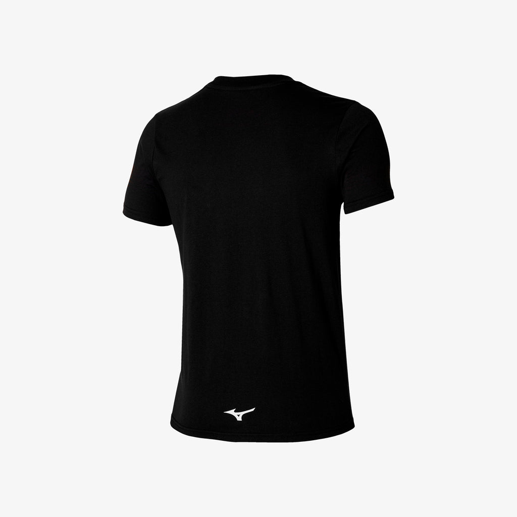 Mizuno ATHLETIC RB TEE Svarte | NO_MZN87430