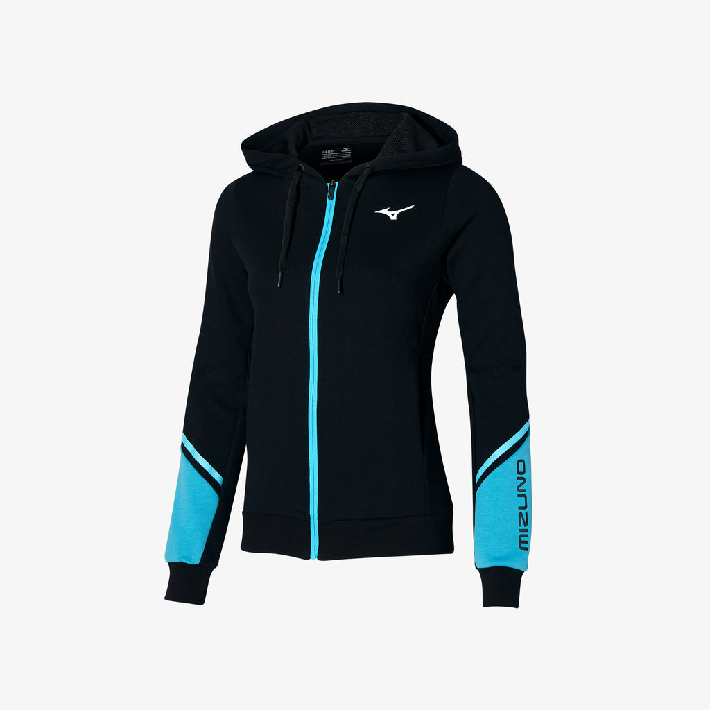 Mizuno ATHLETIC SWEAT JACKET Svarte Blå | NO_MZN31932