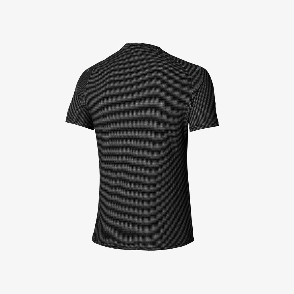 Mizuno DRYAEROFLOW UNDYED BLACK TEE Svarte | NO_MZN88173