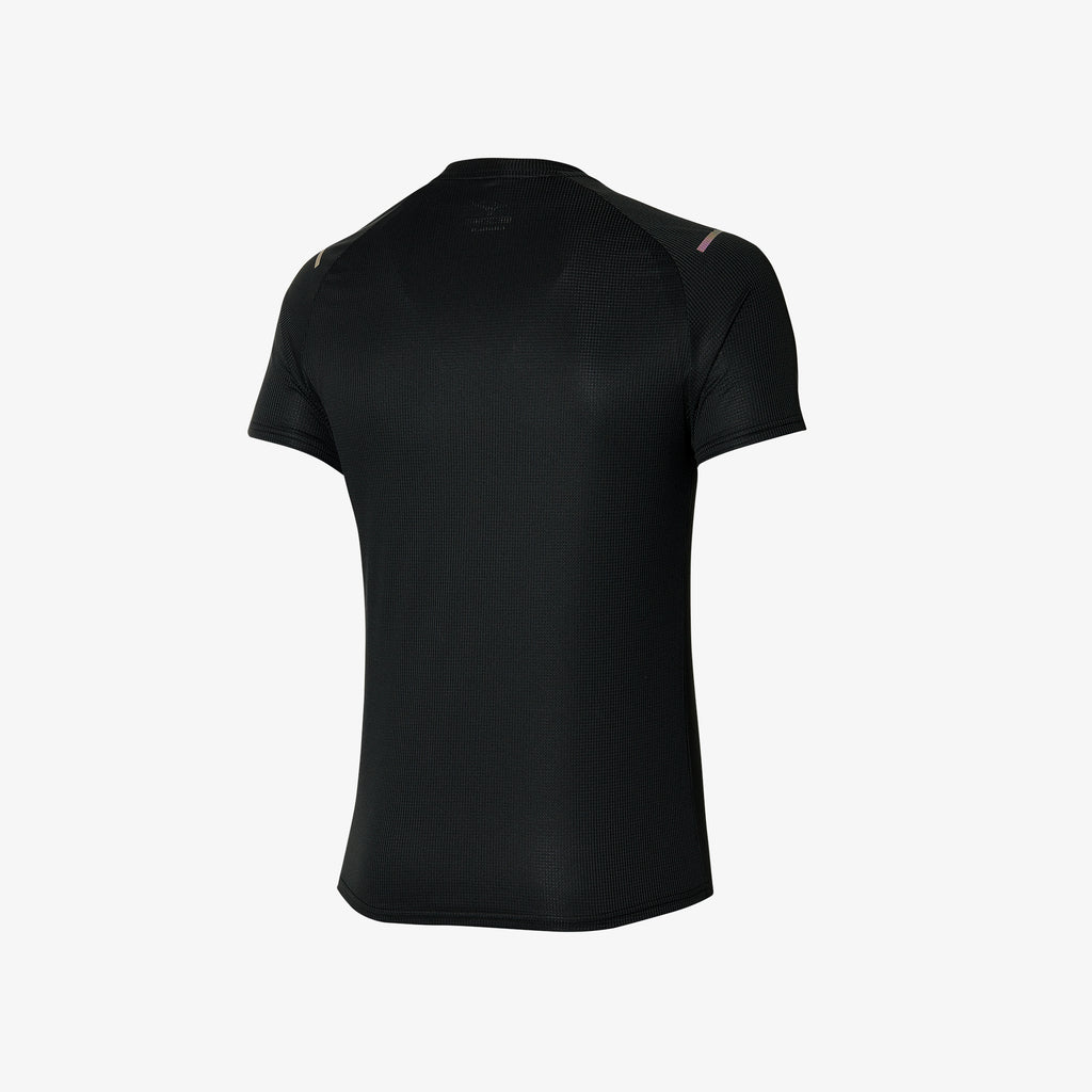 Mizuno DRY AEROFLOW TEE Svarte | NO_MZN65979