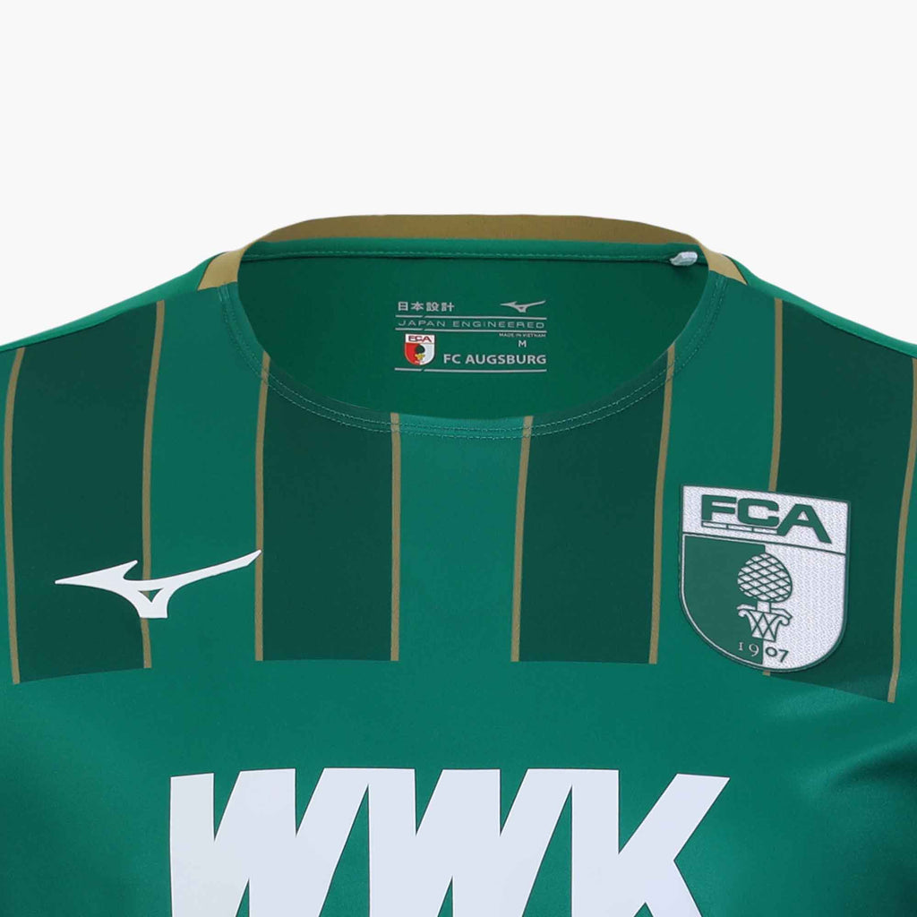 Mizuno FC AUGSBURG 2023/24 AWAY JERSEY Grønn | NO_MZN83305