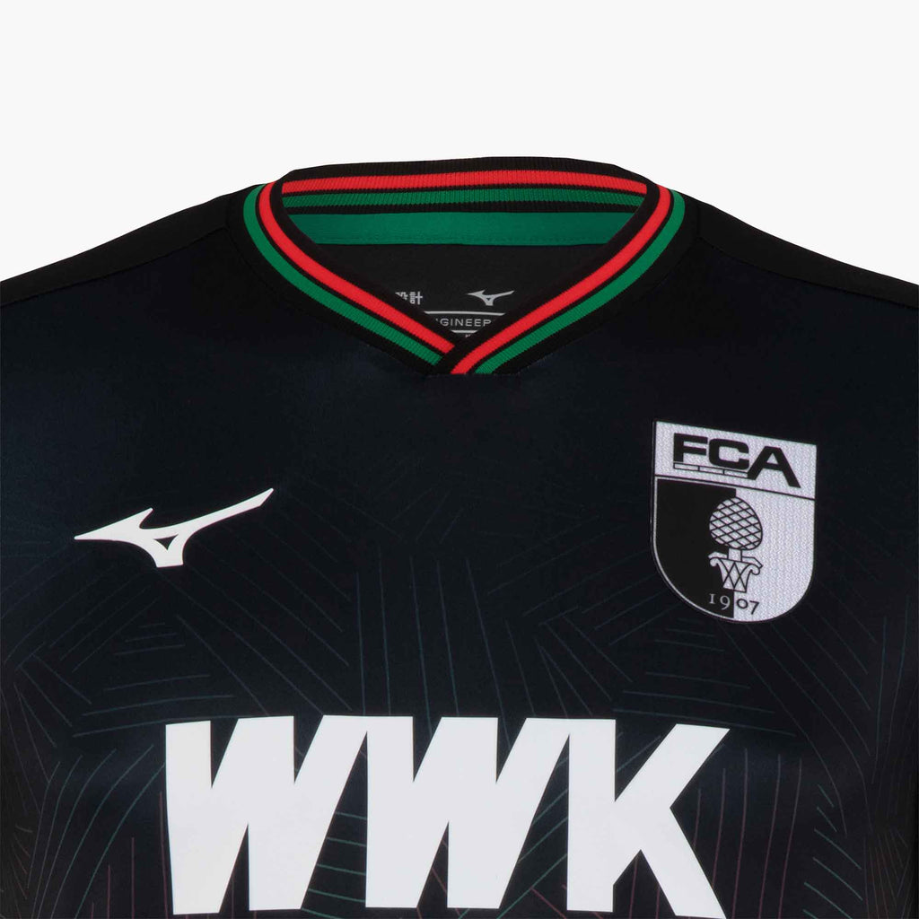 Mizuno FC AUGSBURG 2023/24 THIRD JERSEY Svarte | NO_MZN12329