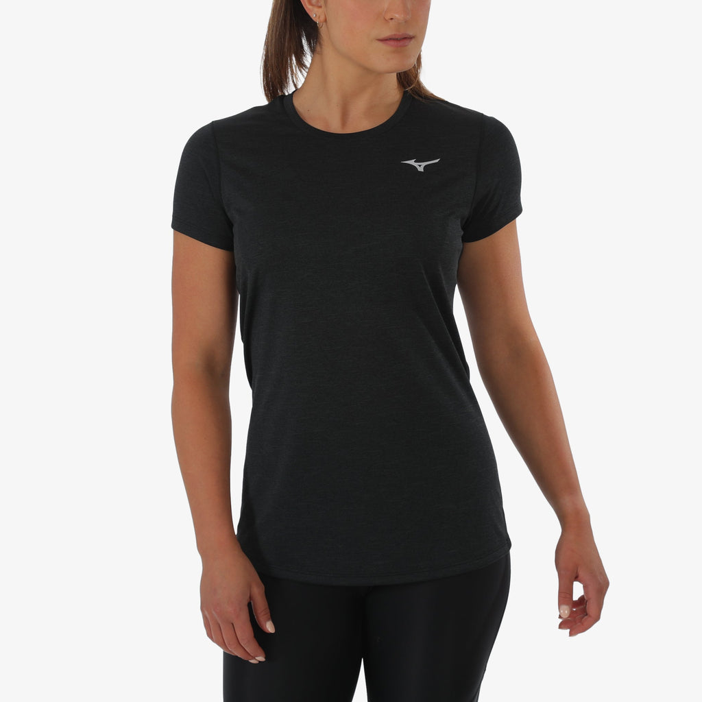 Mizuno IMPULSE GRAPHIC TEE Svarte | NO_MZN90270