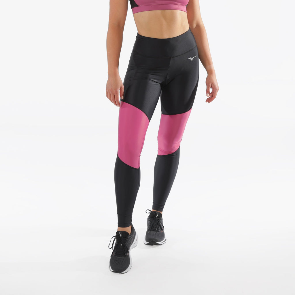 Mizuno IMPULSE LONG TIGHT Svarte Rosa | NO_MZN25165