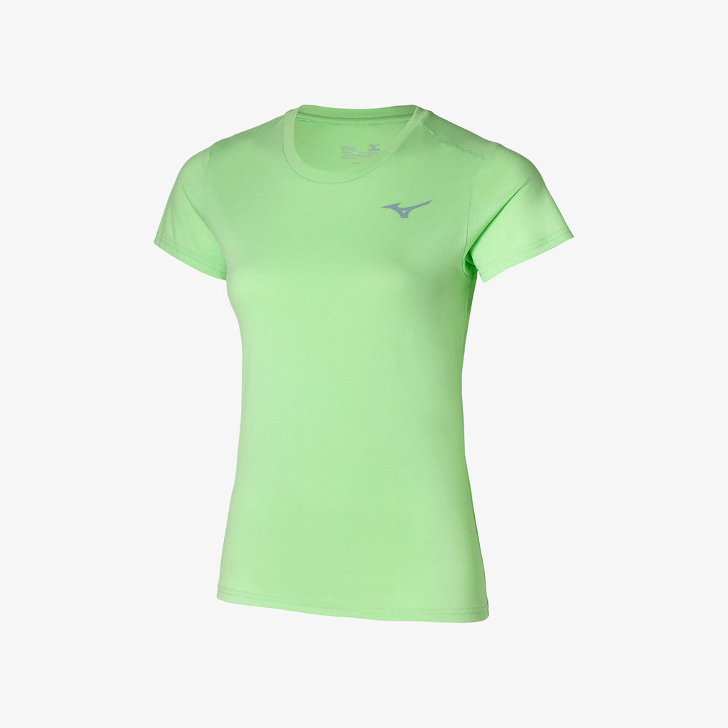 Mizuno MIZUNO TEE Grønn | NO_MZN37159