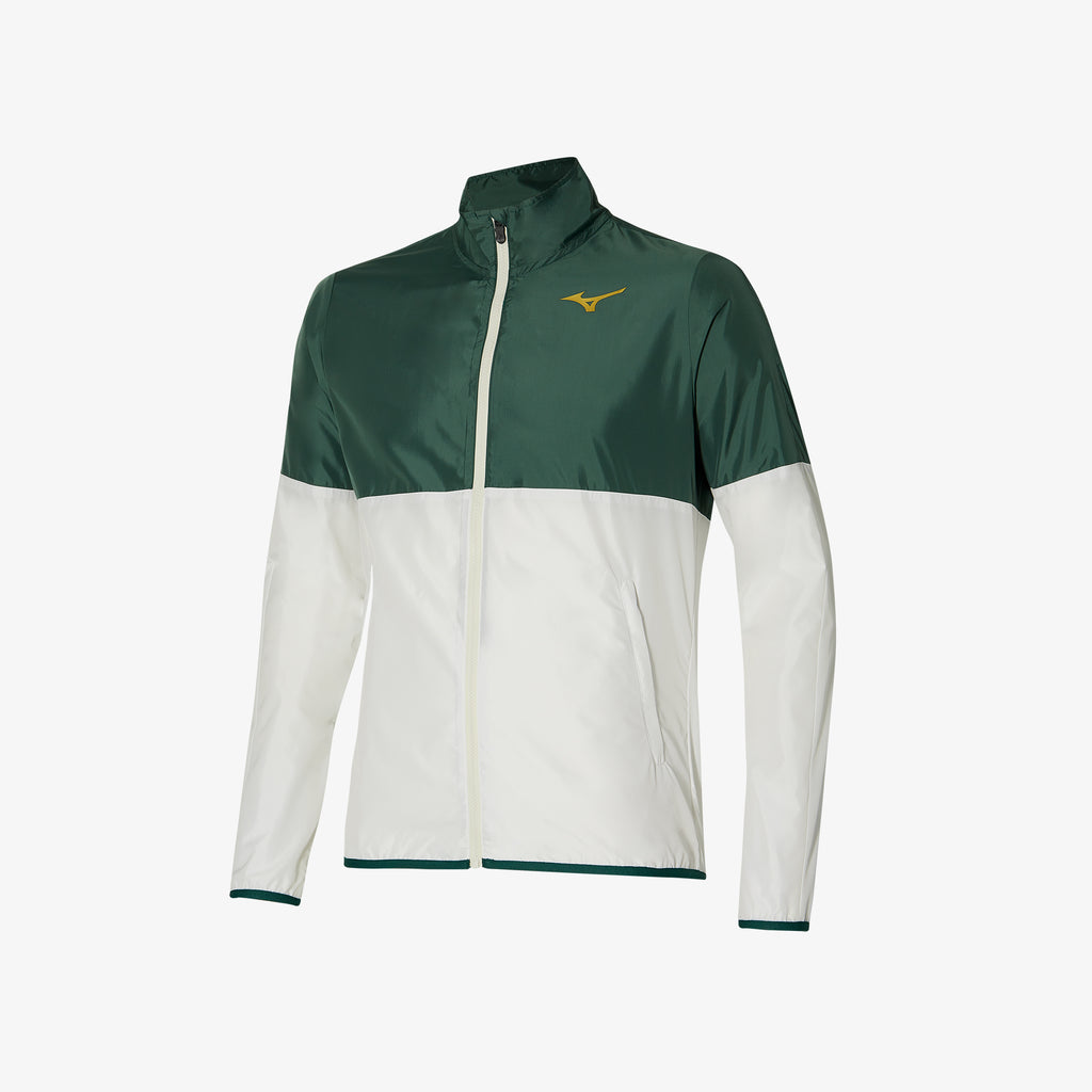 Mizuno PRINTED JACKET Grønn Hvite | NO_MZN52403