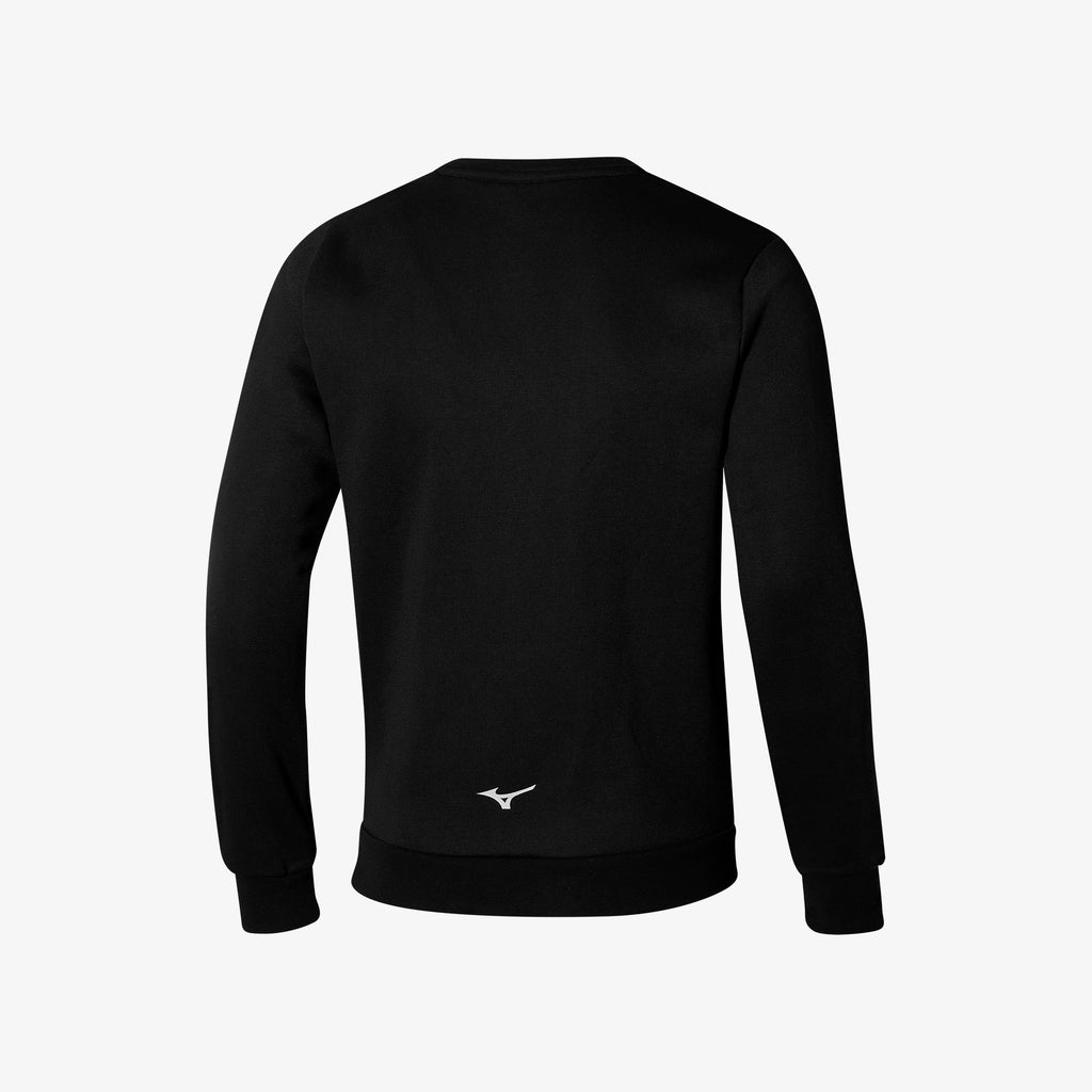 Mizuno RELEASE CREW SWEAT Svarte | NO_MZN85510