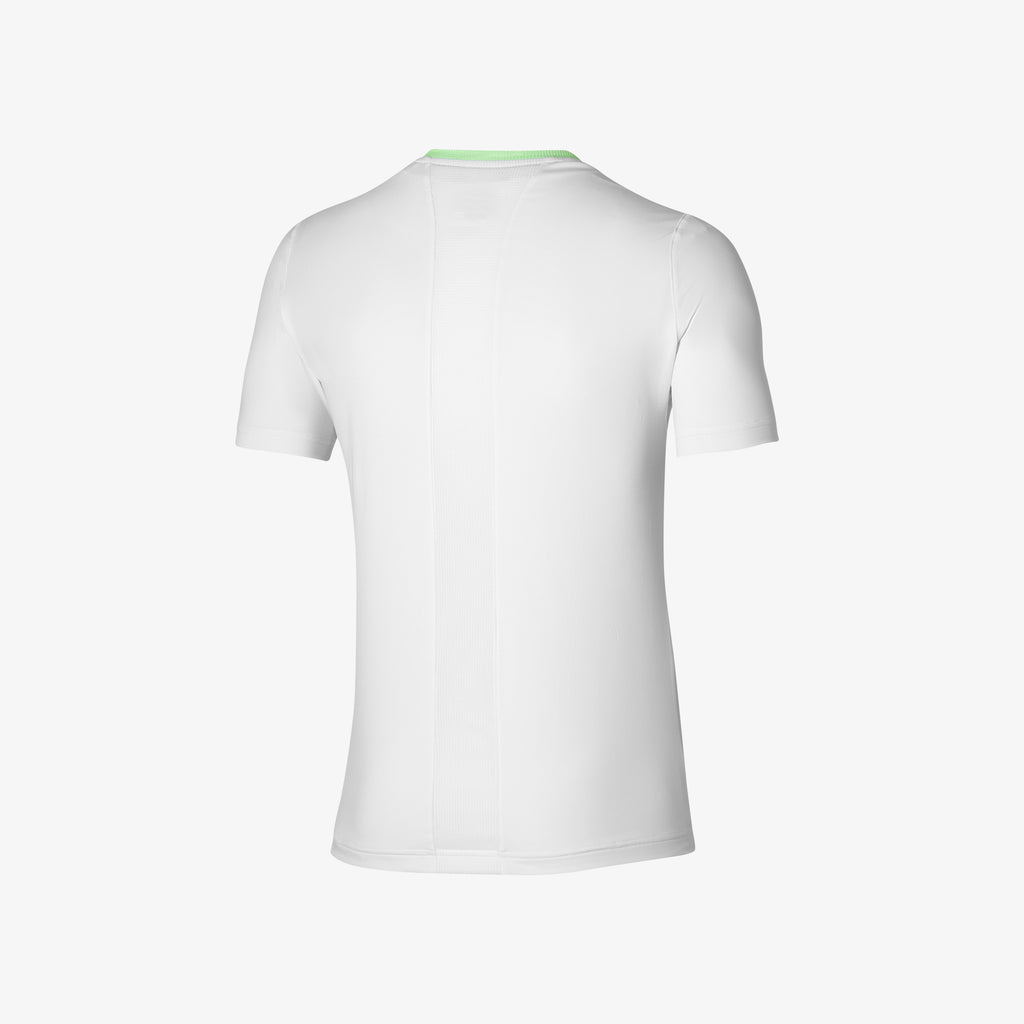 Mizuno SHADOW GRAPHIC TEE Hvite | NO_MZN66978