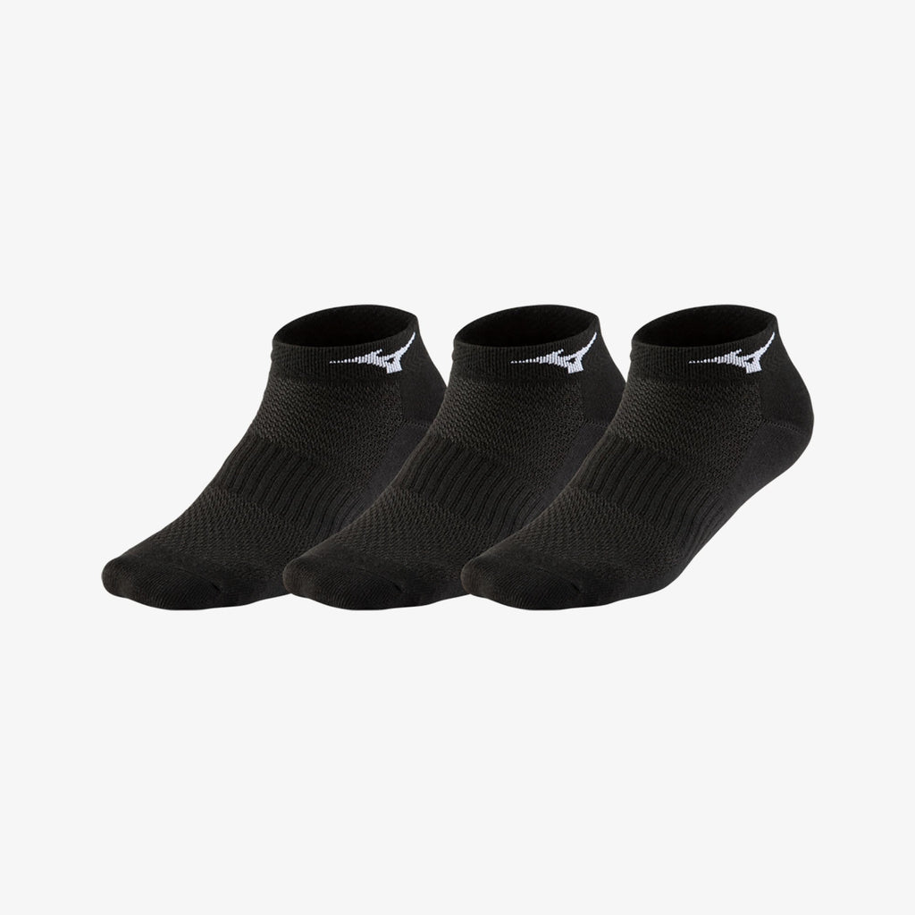 Mizuno TRAINING MID SOCK (3 PACK) Svarte | NO_MZN38680