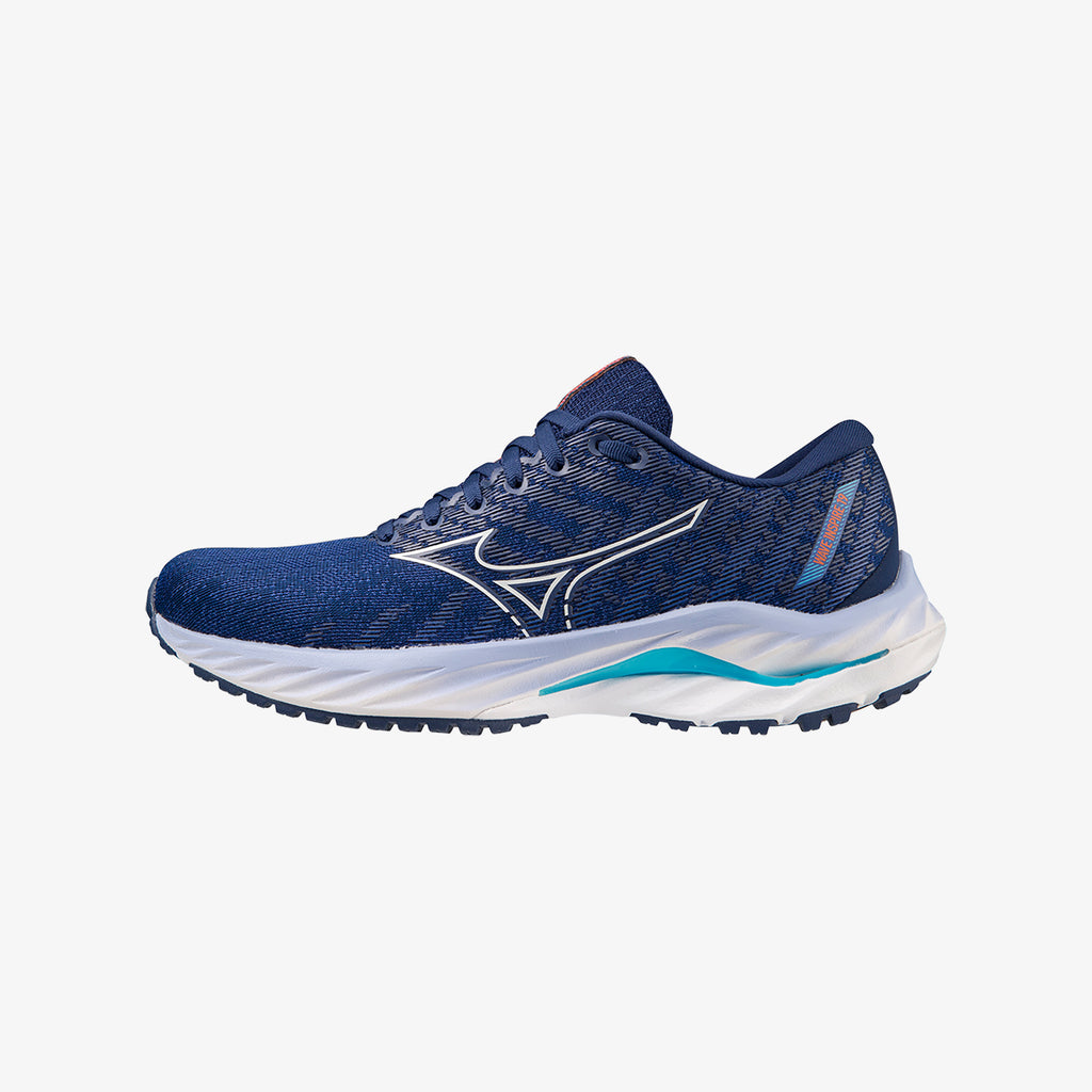 Mizuno WAVE INSPIRE 19 D WIDE Blå | NO_MZN69604