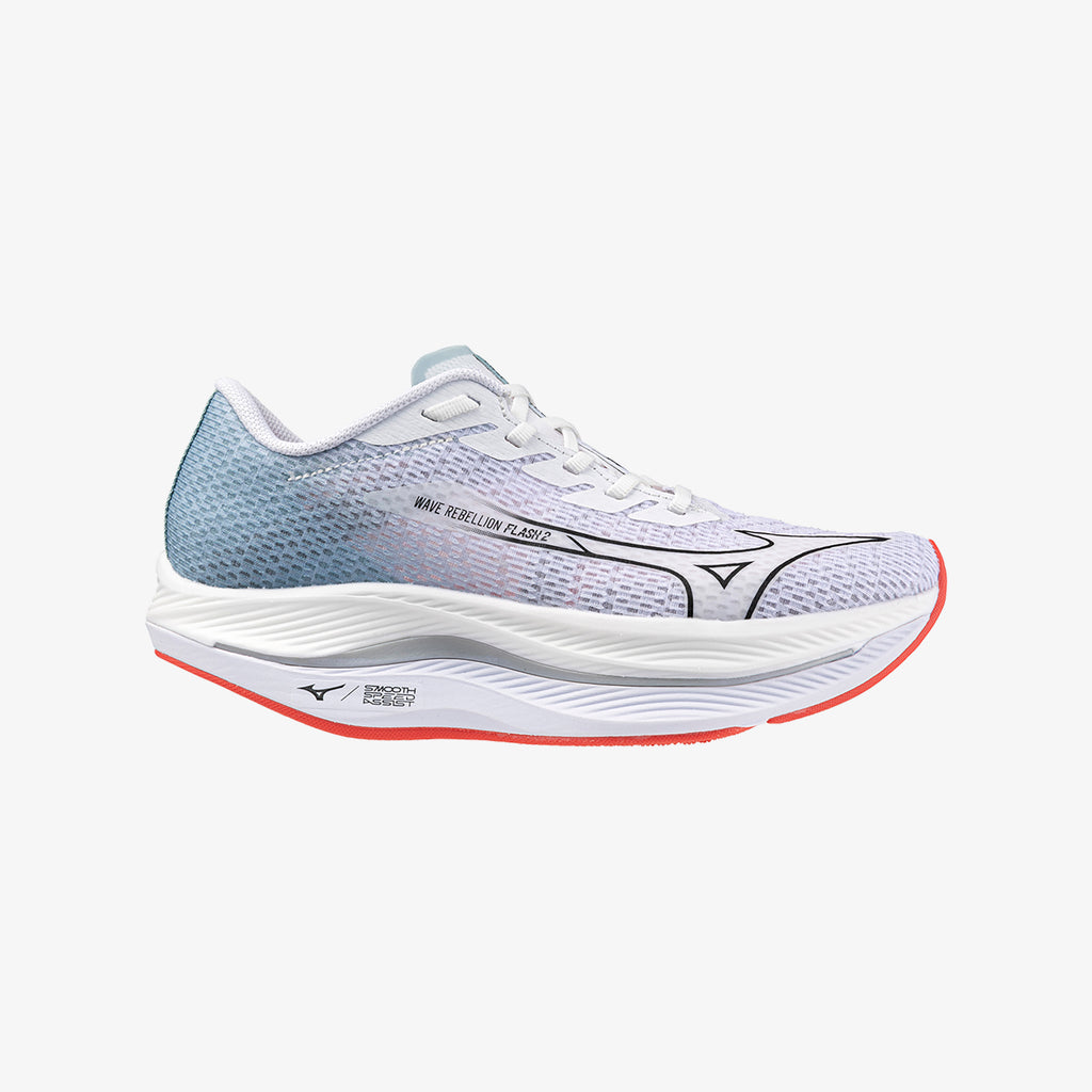 Mizuno WAVE REBELLION FLASH 2 Hvite Grå | NO_MZN36900