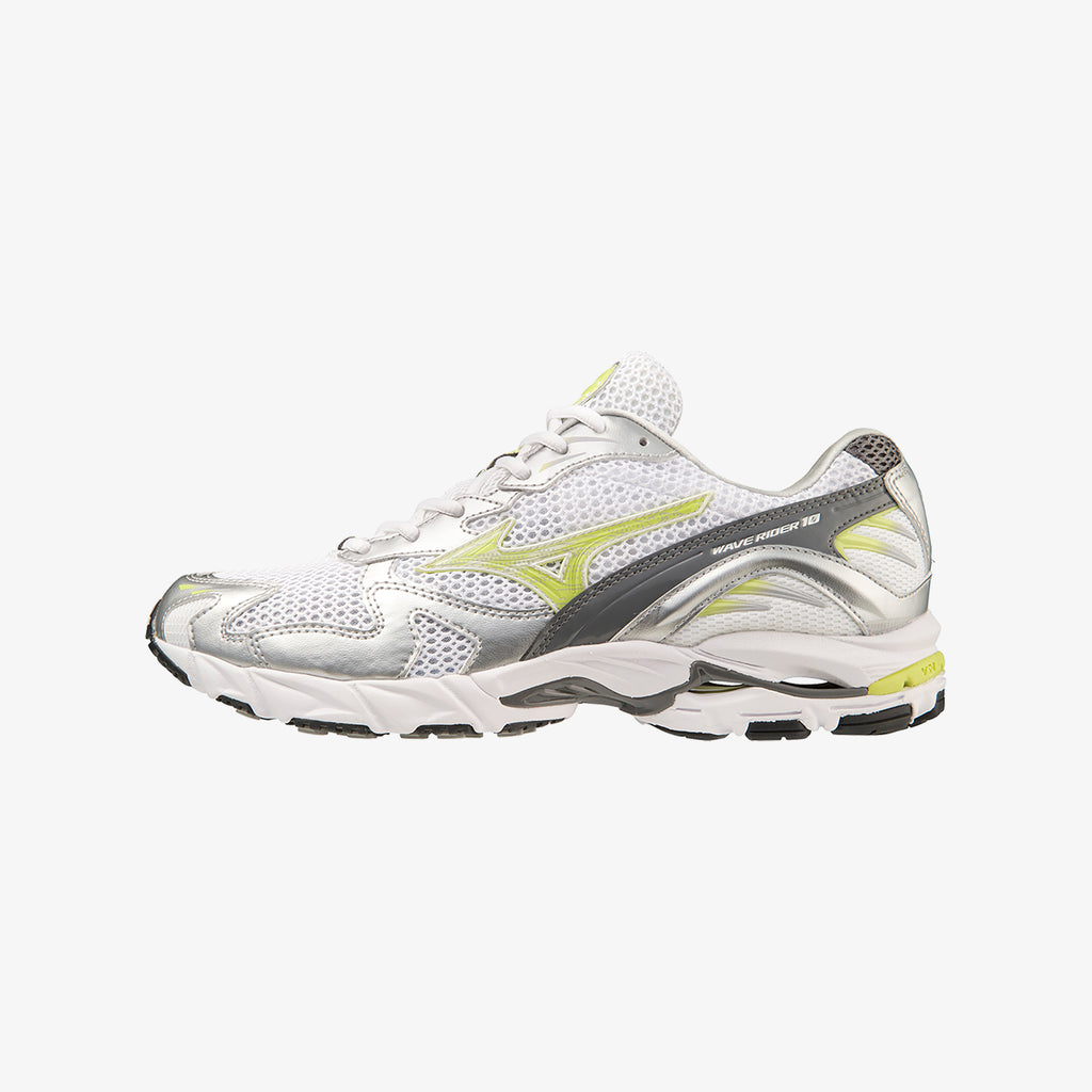 Mizuno WAVE RIDER 10 Lyse Grønn Sølv | NO_MZN79083