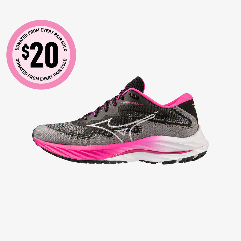 Mizuno WAVE RIDER PROJECT ZERO Svarte Rosa | NO_MZN81271